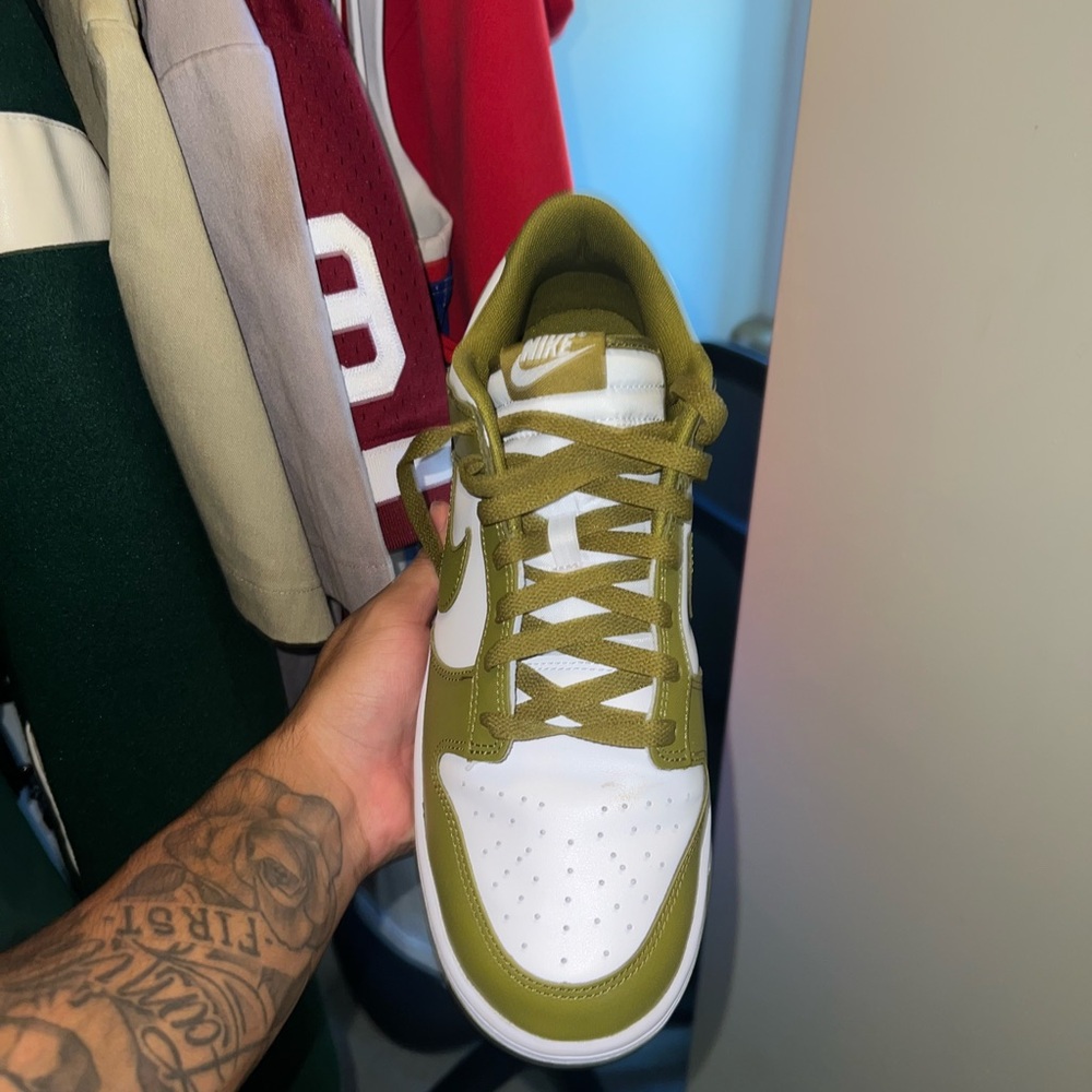 DUNK LOW RETRO - WHITE/PACIFIC MOSS